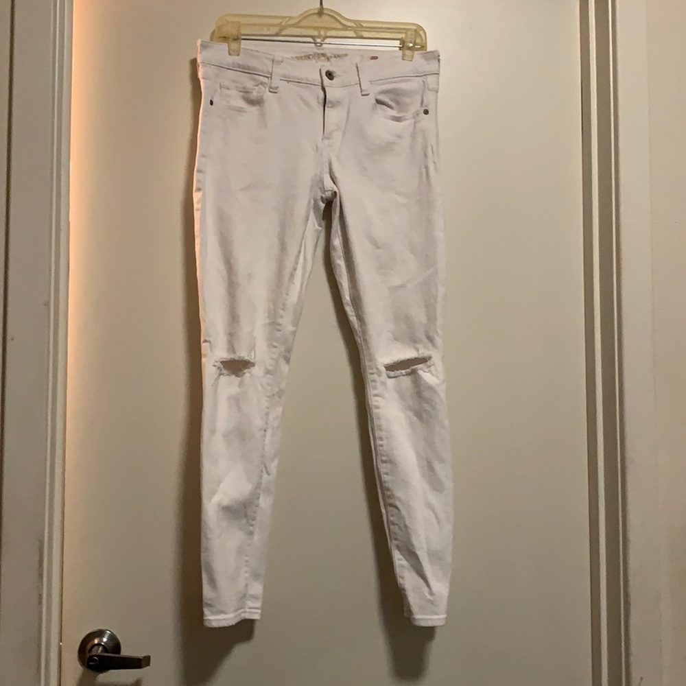 White jeans